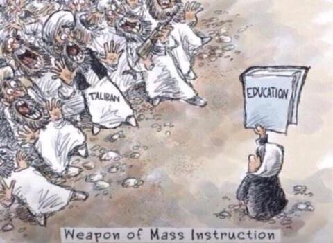 lluisahicart's tweet photo. One child, One teacher, One Book and One pen can Change the World-Malala. #intolerance #educationproblem #education https://t.co/eoFw73rHg5