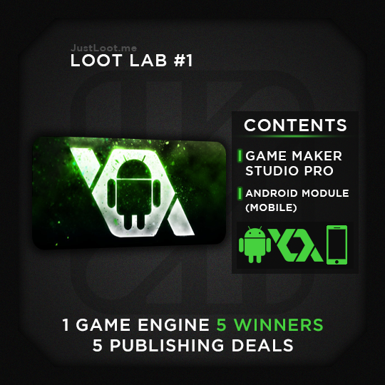 JustLootMe's tweet photo. https://t.co/giLvW4zmYQ Retweet and win a free game engine! #ShareTheLoot #GameDev (winner will be chosen at random) https://t.co/Xb0uQBjTLh