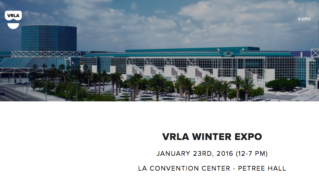 HomidoVR's tweet photo. Try #Homido and #Homidomini #VR in #LosAngeles at the biggest #virtualreality #Expo #today!  Visit us @vrlosangeles https://t.co/A7zBujxnhI