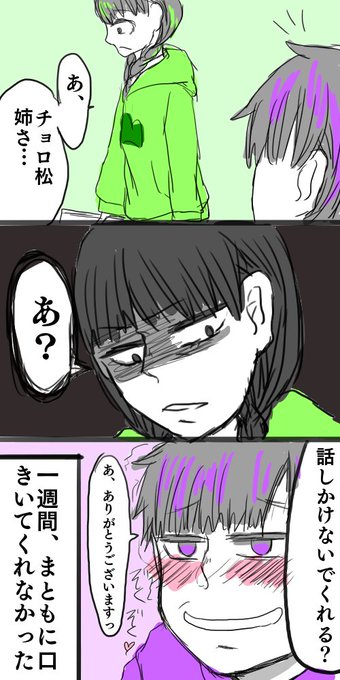 にょた松のtwitterイラスト検索結果 古い順