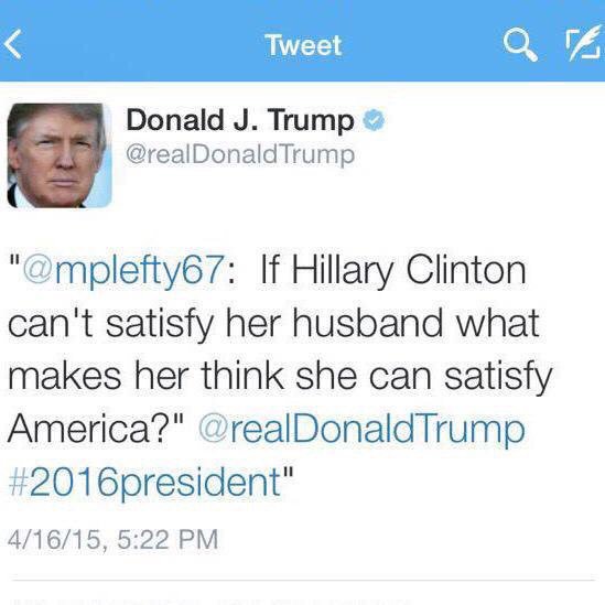 BromanTweet's tweet photo. Trump is savage af https://t.co/H8M5qQkY5n