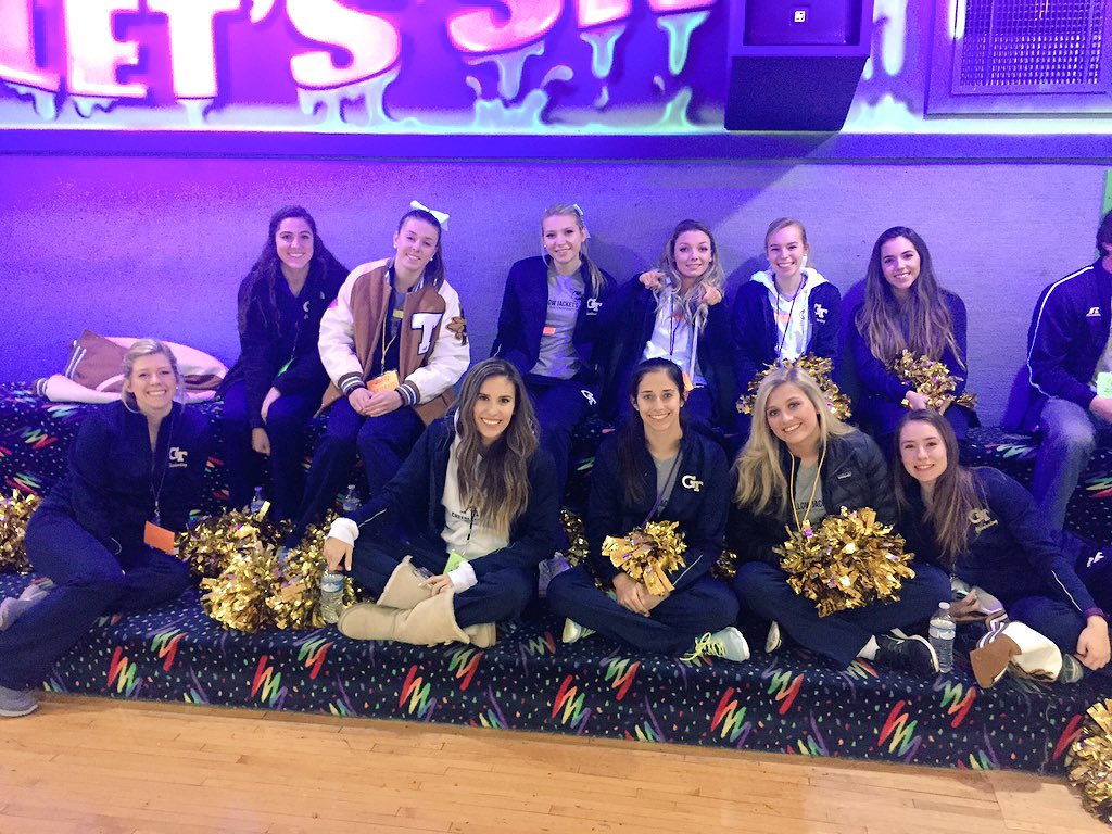 GTCheerleading's tweet photo. Great morning volunteering &amp; cheering on all the athletes competing at the Special Olympics! @SOGAchampions https://t.co/ILG2e6zqVj