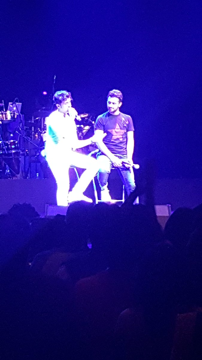 @itsaadee @sonunigam thank you for the entertainment today. Your concert shows that #MusicKnowsNoBoundaries