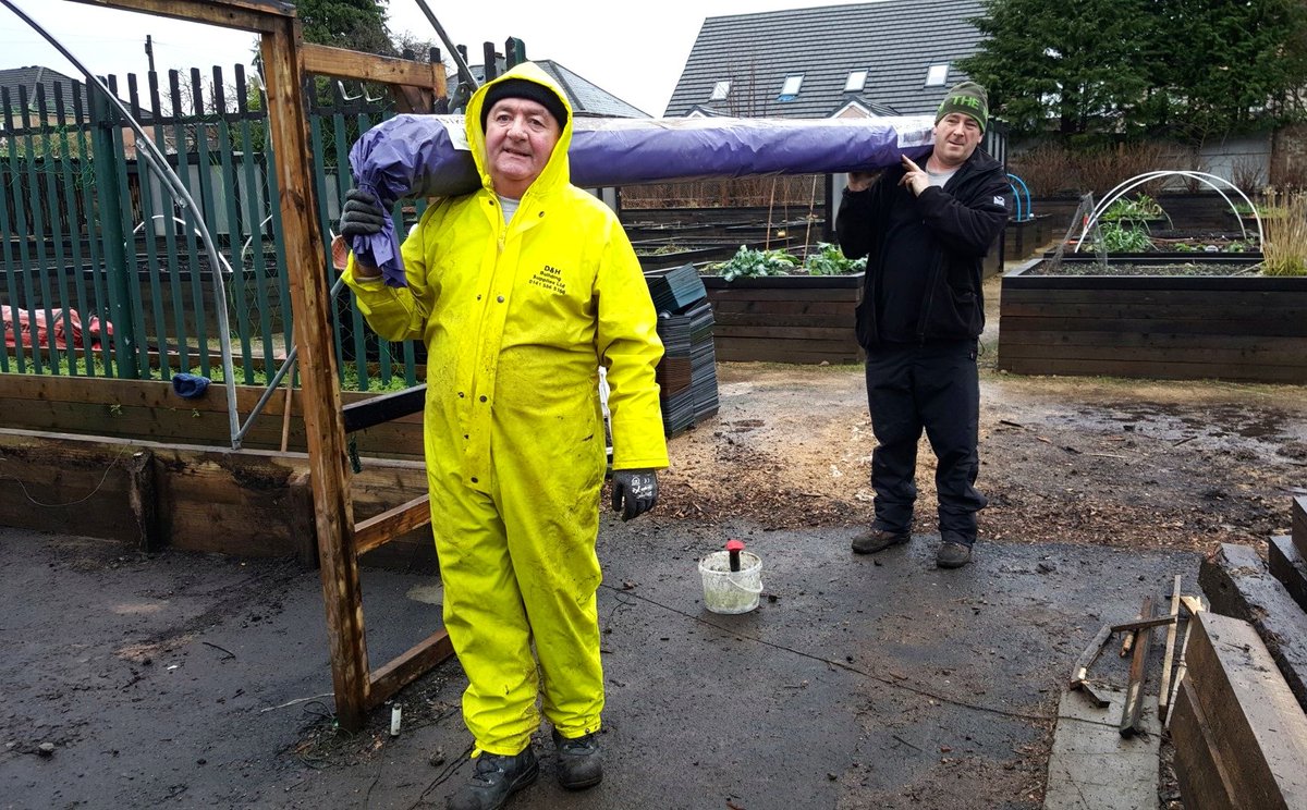shettlestongrow's tweet photo. Massive thanks to those who've helped to get our polytunnel up and running again in time for the new growing season! https://t.co/ZdE4zWvFzb
