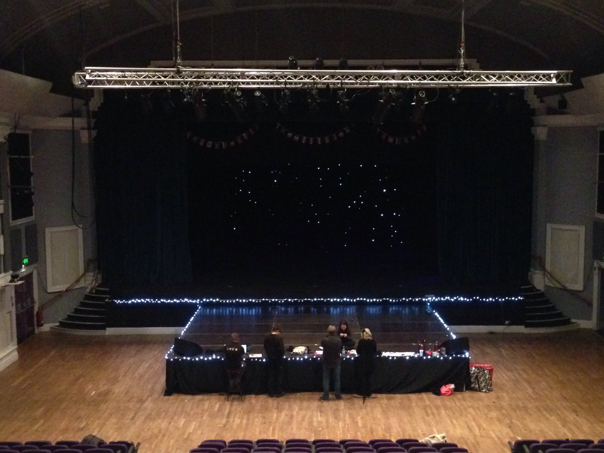 Final prep ahead of tonight’s show - have you got your tickets? Come and support a local #theatre group!! #Dorking
