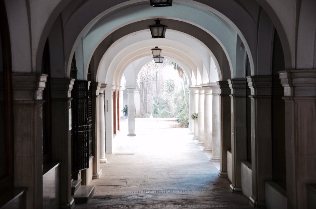 Hidden courtyard in #Seville #Spain. #travel #photography