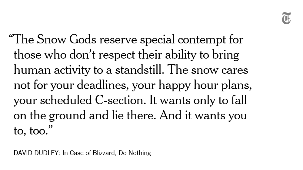 nytopinion's tweet image. During a blizzard, do nothing: nyti.ms/1TfT126