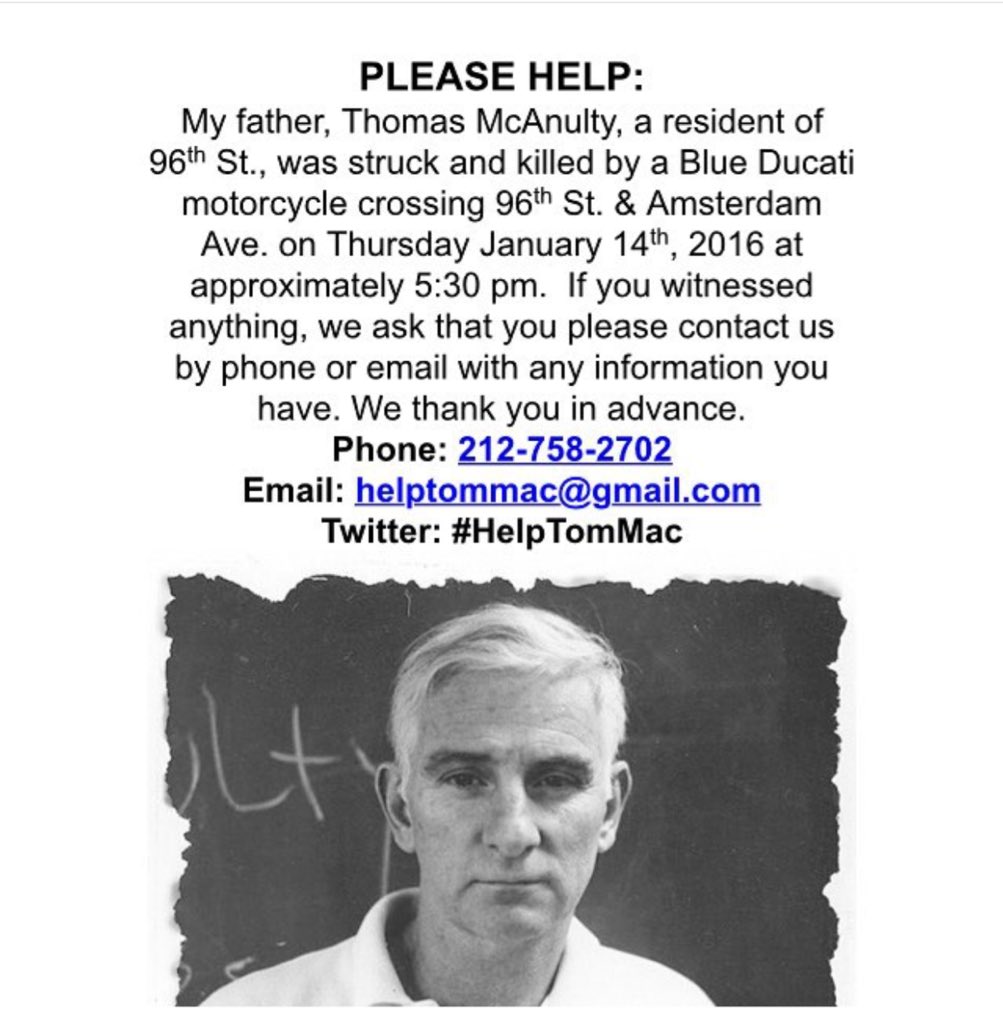 Armie_sade's tweet photo. PLEASE if you witnessed this tragedy, please call or email the information on the flier #HelpTomMac 👼🏼😔 https://t.co/7mh1WFCunp