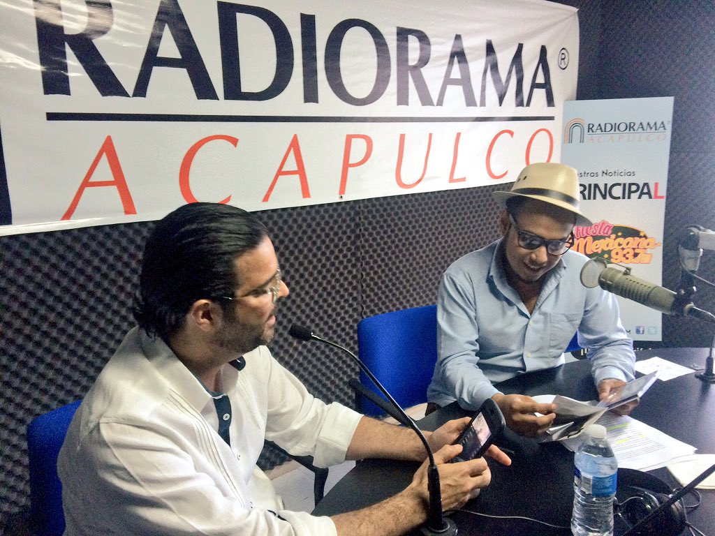irving_lopez's tweet photo. Hoy #EnEntrevista con @PabloMOficial #Radiorama #Acapulco. 93.7 FM | 96.9 FM | 104.7 FM | 107.5 FM. Máxima cobertura https://t.co/17sqlWzJPl
