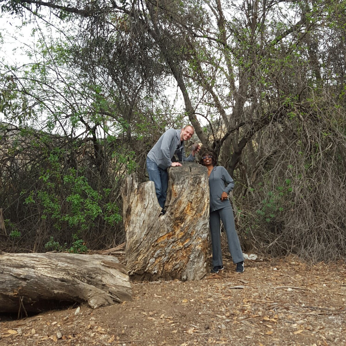 Agents_of_PLACE's tweet image. We&apos;re addicted to this! #cppcohort2 #geocaching