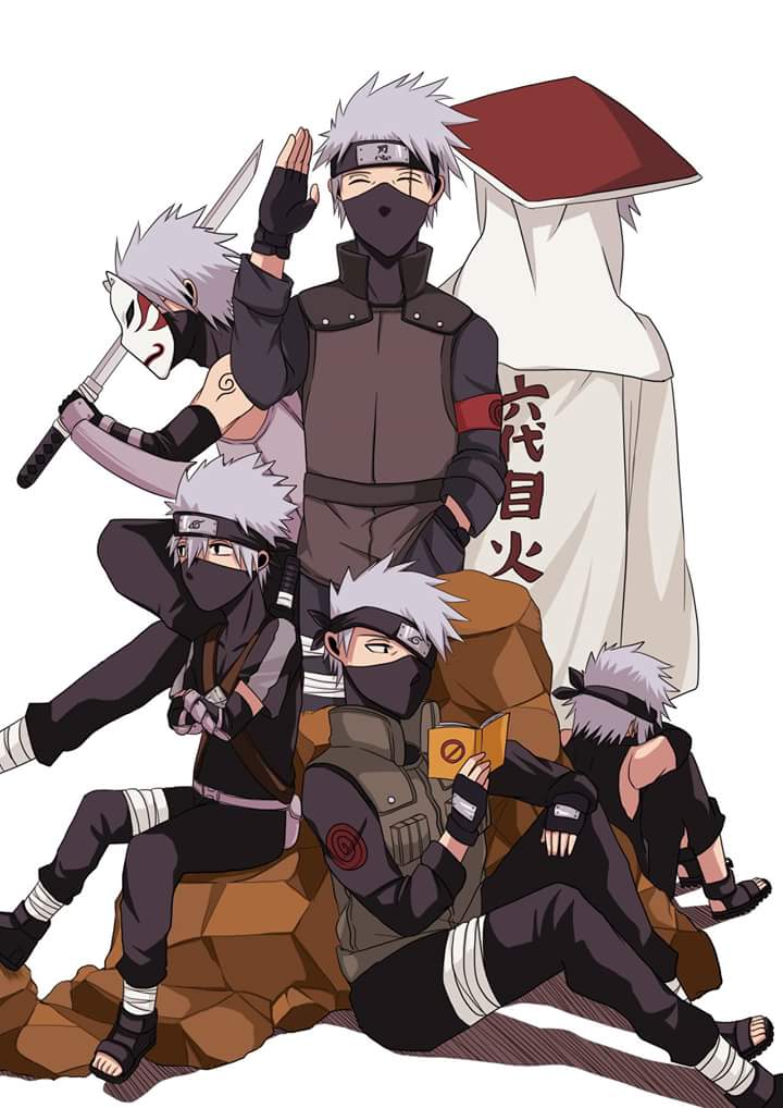 A evolução do Kakashi Hatake