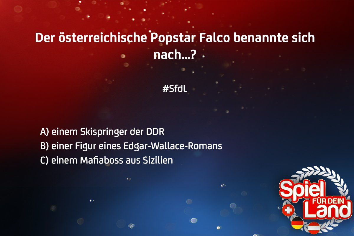 SfdL_Show's tweet photo. Der Name Johann Hölzel war nicht sexy genug! #SfdL https://t.co/I9XTrcqfAV