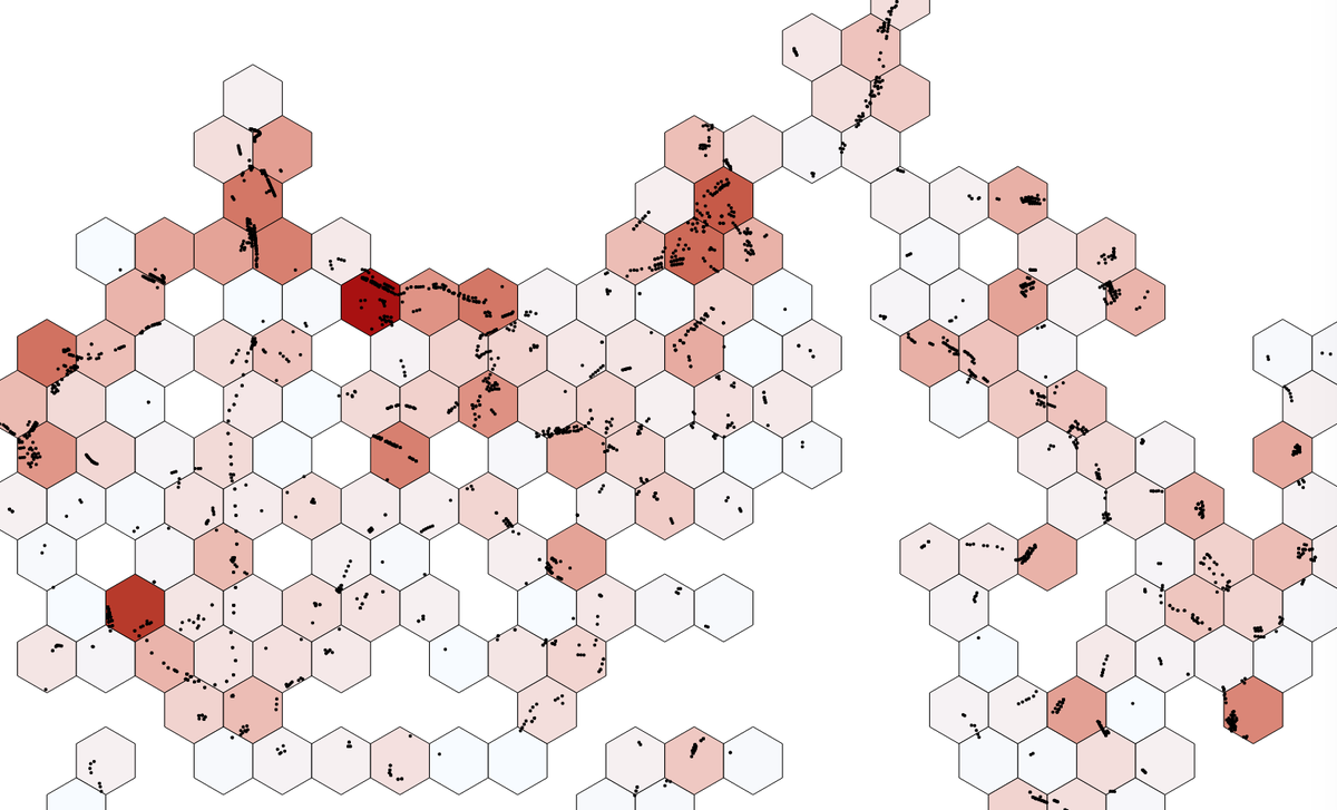 maartenzam's tweet photo. #hexbins #justaseasy https://t.co/ycF4KlrCjp https://t.co/hUZ8ufne4L