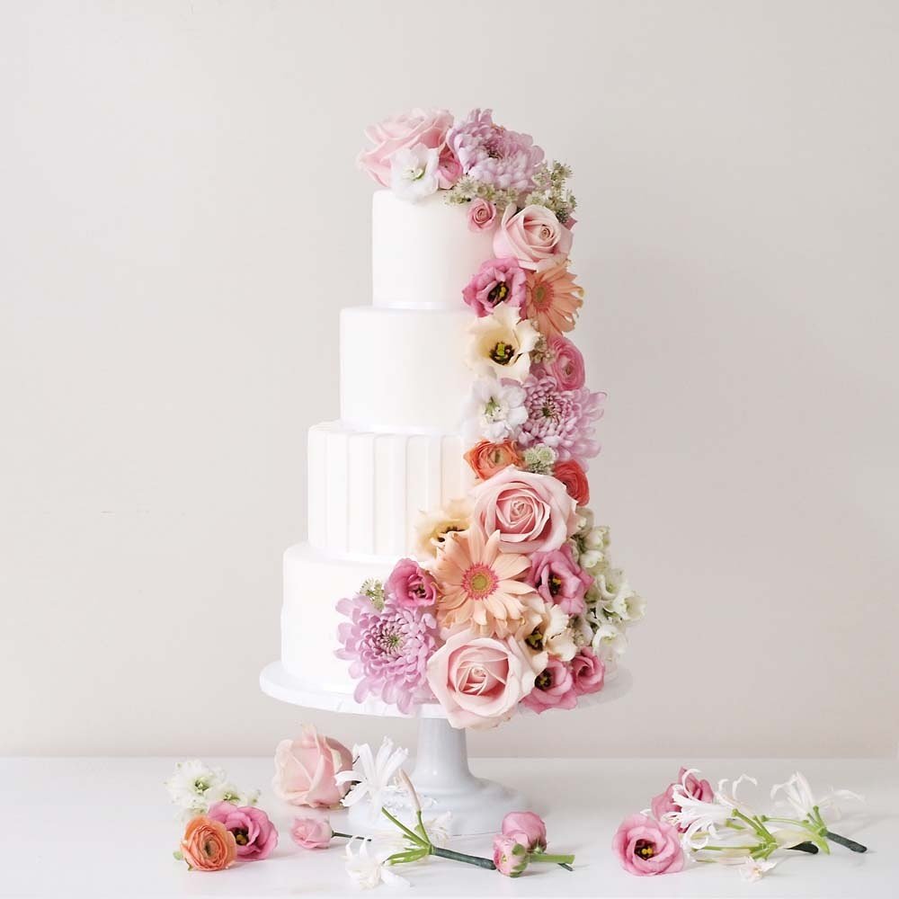 Our second wedding cake of the year! 💕