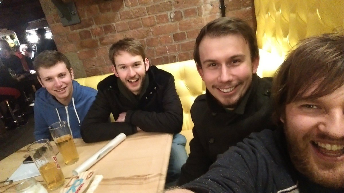liamvharris's tweet photo. My #CIRCOSELFIE with @andyglover10 @tbakes1988 @si_jenkins @Circo_Liverpool #ArchbishopOfBanterbury https://t.co/c18w7CNw7W