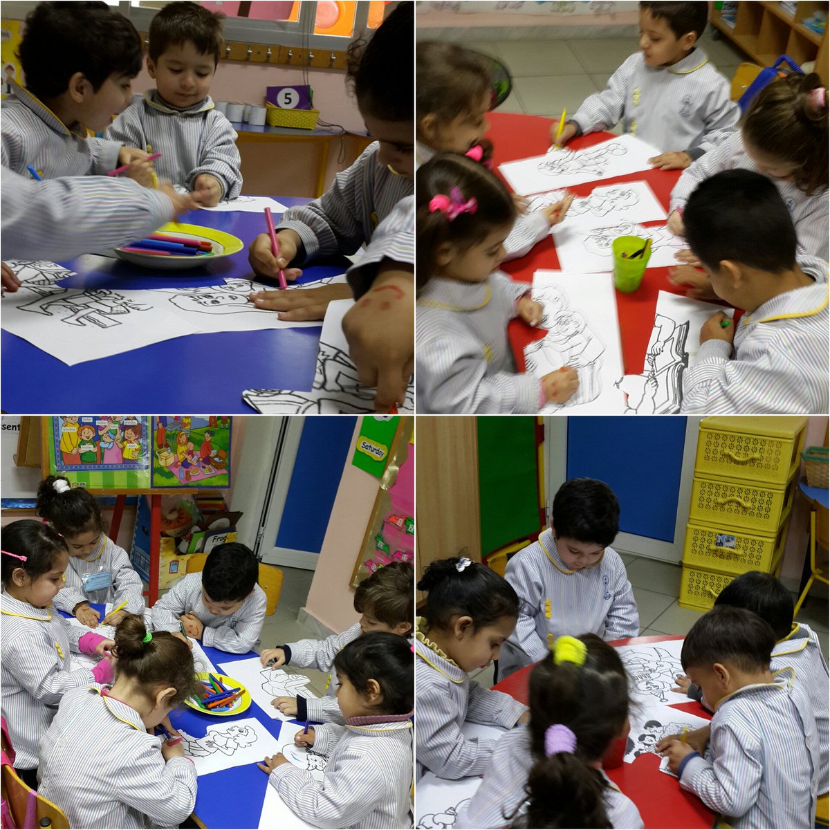 GhadaFahed2's tweet photo. #KG1B #learners #coloring #Family_Activities #puzzle #cooperative #pair_work @DawhaHighSchool https://t.co/9FcRREwifx