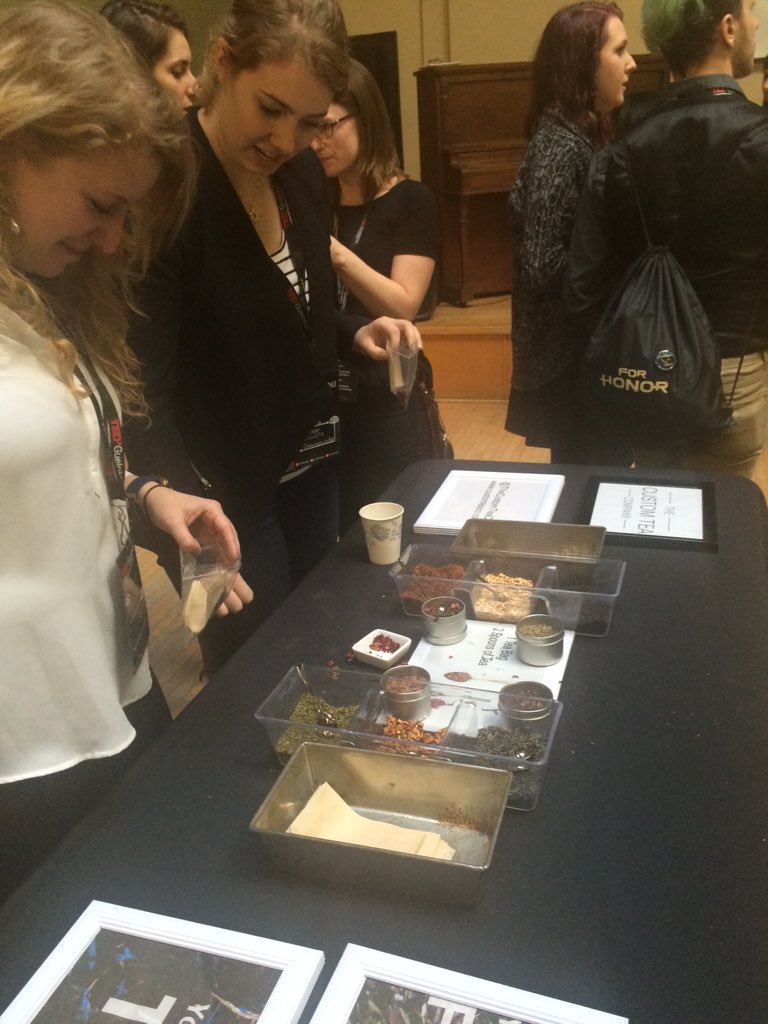 TEDxGuelphU's tweet image. People are loving @TheCustomTeaCo at #fromtheorytoreality