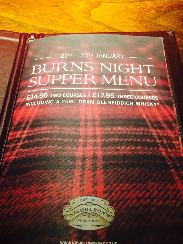 DeaconBrodies's tweet photo. Well we certainly won't be Rabbie-ning ye blind this weekend. #BurnsNight #edinburghdeals https://t.co/jqI1uDm4Qj