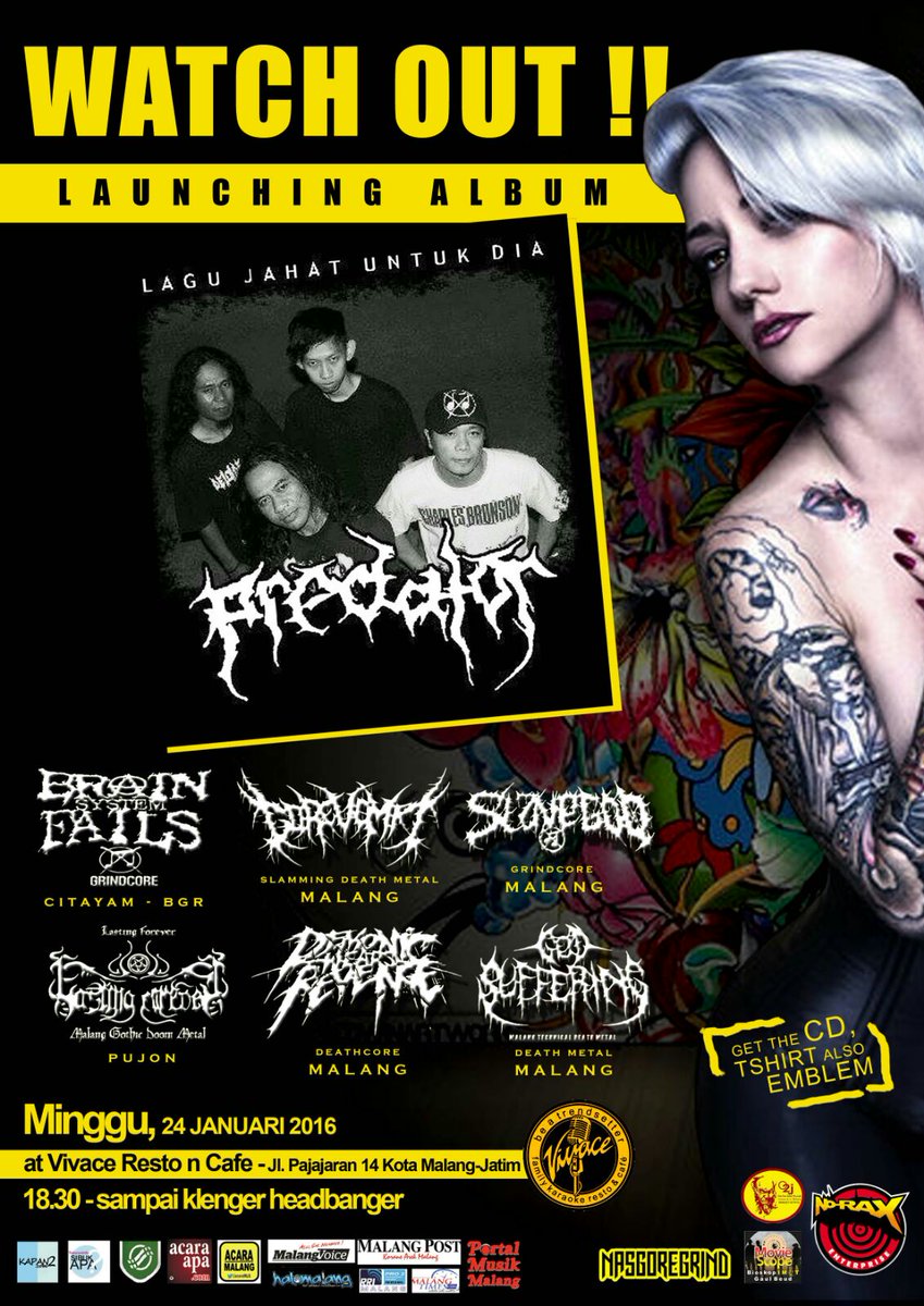 Ming 24 Januari launching album "Lagu Jahat Untuk Dia" at Vivace Cafe  Jl.Pajajaran 14 Mlg,pk. 19.00 ayo <a href="/nonotjudo/">nonotjudo dwi</a>