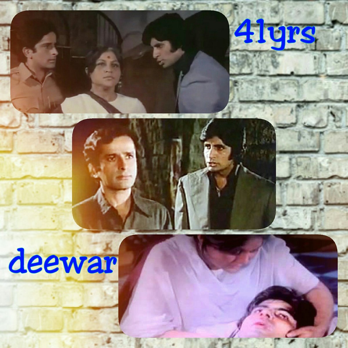 pamelaarora's tweet photo. @SrBachchan @Thekkapoor @addzz8 @BeejalBhatt @prashantkawadia @MosesSapir @NadkarAmit  #41yrsofblockbusterdeewar https://t.co/MFWE407vRm