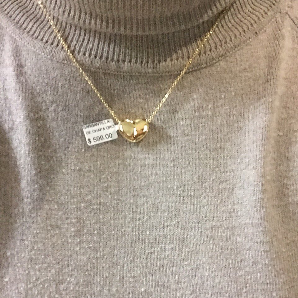 joyasingrid's tweet image. Gargantillas de chapa de oro #joyasingrid