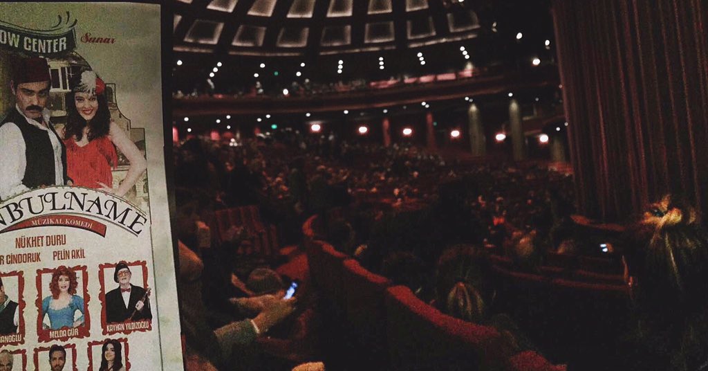 Ve başlıyorrrr🙏🏻🙀 #istanbulname #müzikal 👯🎭🎼 <a href="/pelinakil/">Pelin Akil Altan</a> 💃🏽