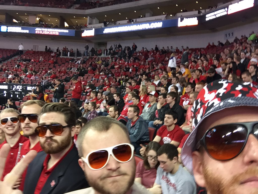 ObiScruff's tweet photo. #BRETrumpets here to #BlockTheBlue #Huskers #Bangarang https://t.co/tgR5XljOQd