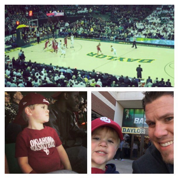 D_Walk74's tweet photo. A little #MensTown trip to Waco this morning to watch the #1 team in America beat Baylor! #BoomerSooner @OU_MBBall https://t.co/SQHhBq7kEJ