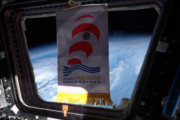 So #Proud #BannerInSpace #Local <a href="/astro_timpeake/">Tim Peake</a> #LocksHeath <a href="/Rotary/">Rotary International</a> <a href="/Astro_Blake/">Blake</a> #Space