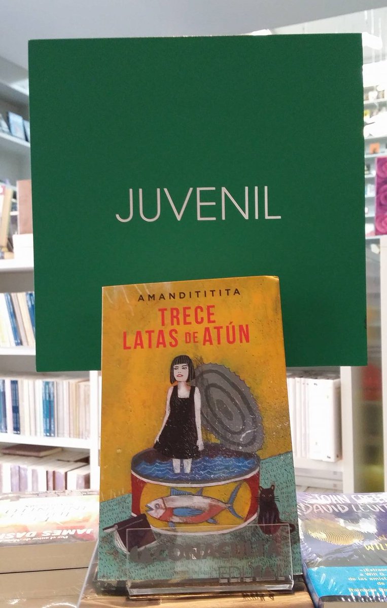 cc_elenagarro's tweet photo. #RecomiendaUnLibro 'Trece latas de atún', de @amandititita, una obra literaria de la imaginación y la vivencia. https://t.co/2zLSR2VWFG
