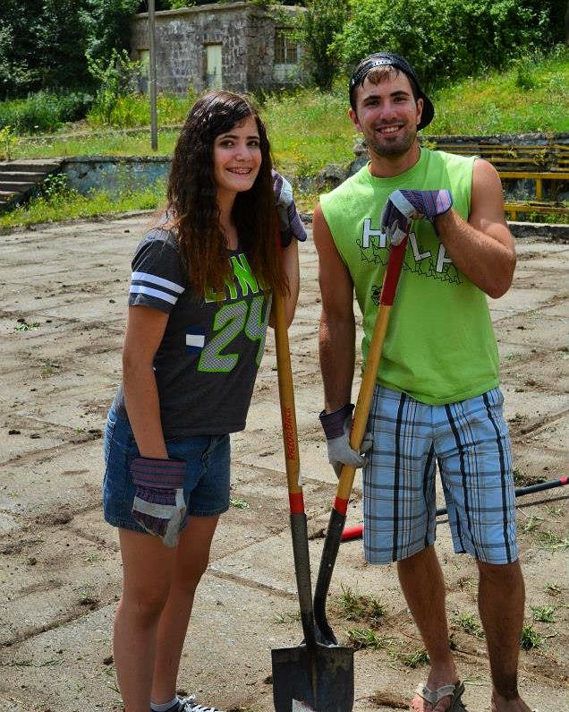 YLArmenia's tweet photo. #Building Camp Armenia! #GoSeeEngage #construction #smile #np https://t.co/wGH1FTYAUJ