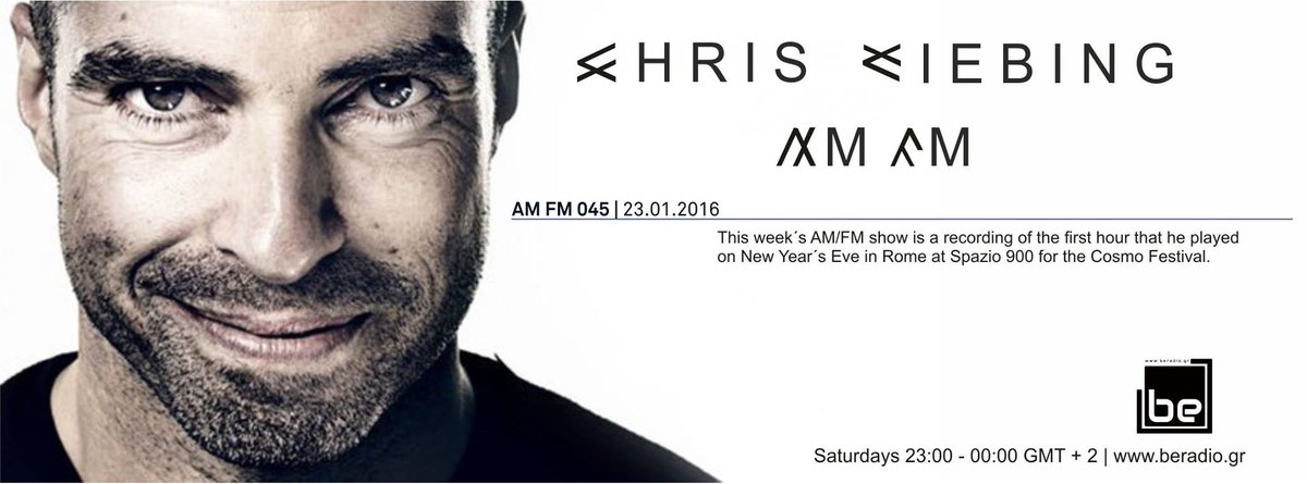 beradioAthens's tweet photo. Tonight from 23:00 till 00:00 gmt+2 @ChrisLiebing's #AMFM episode 045 at https://t.co/UHEh3x0L2m | #ChrisLiebing https://t.co/Y2m9n0LPSW