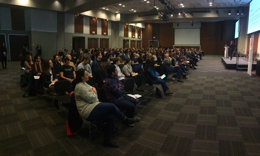 DesignTOFest's tweet photo. It's a full house for our first ever #TODOSymposium at @MaRSDD! https://t.co/mqoS7chouU
