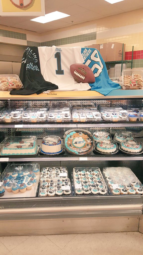 Who's ready for that Panther victory tomorrow?! Stop by #T2132 and get your Panthers gear &amp; treats! #keeppounding 🎯🏈