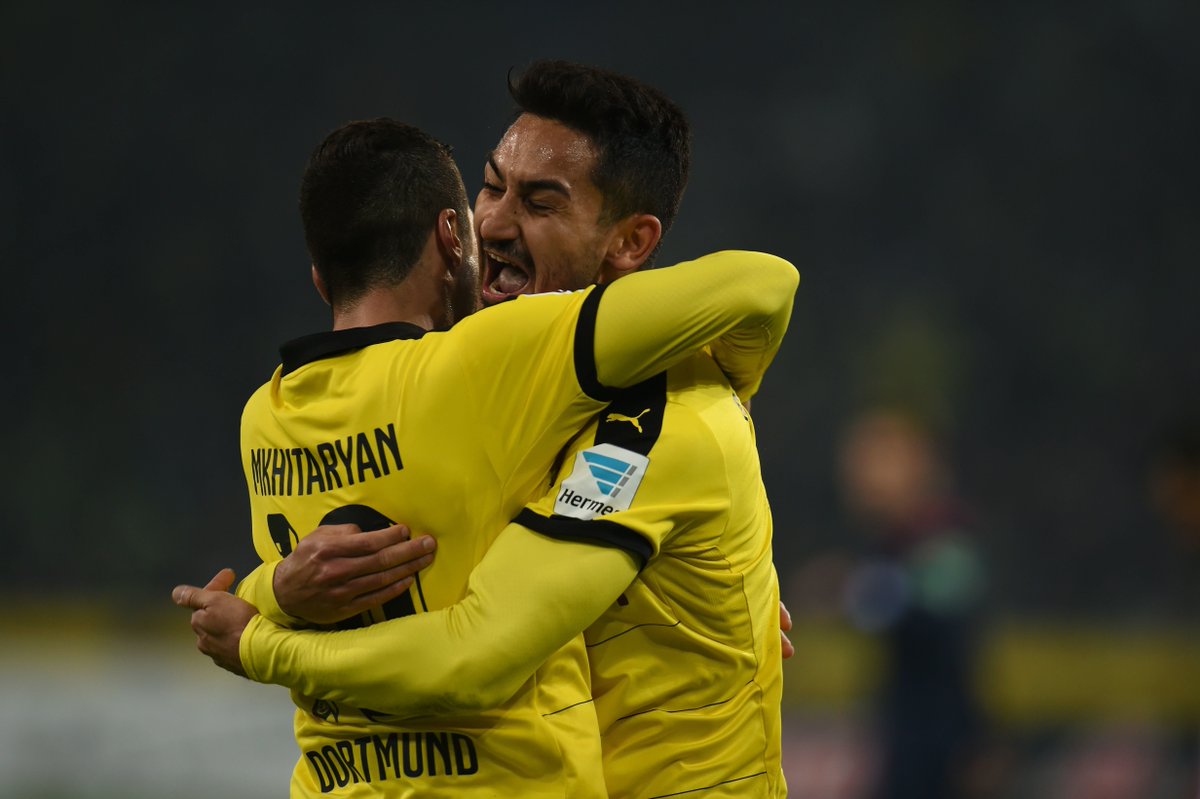 EuropaLeague's tweet photo. .@BVB eight points behind Bundesliga leaders as Marco Reus nets opener against former club in 3-1 win. #UEL https://t.co/2ZhuADjuqP
