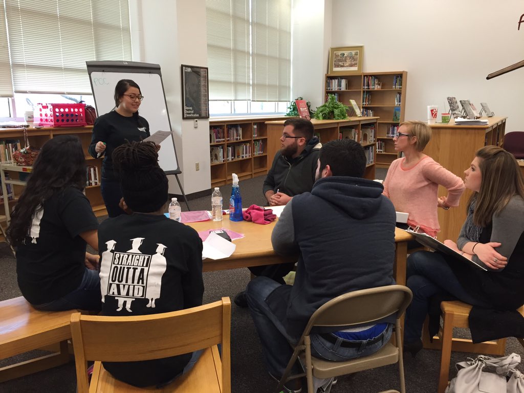 TurnbullsClass's tweet image. AVID tutor training@ LHS Killough. @AVID4College @AVIDlady