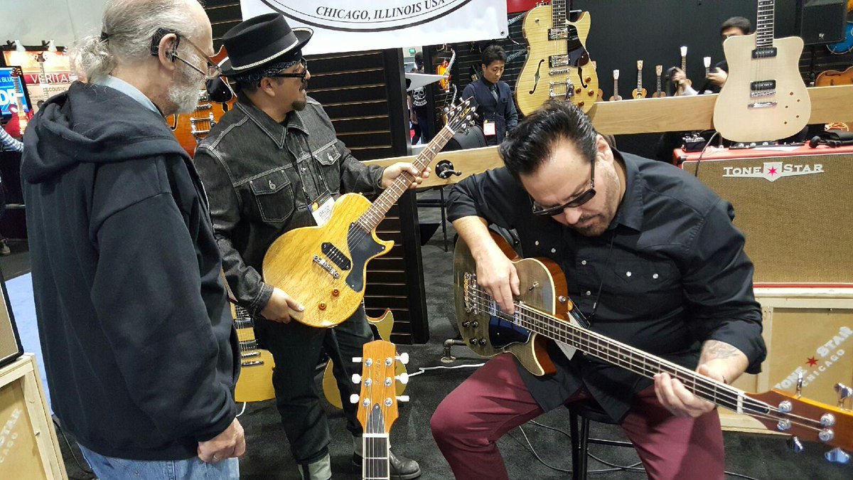bproseGuitars's tweet photo. Come see us at NAMM.  Only today and tomorrow left for you to come visit us. Many great things going on. 4278 Hall C https://t.co/cLGk93ALoz
