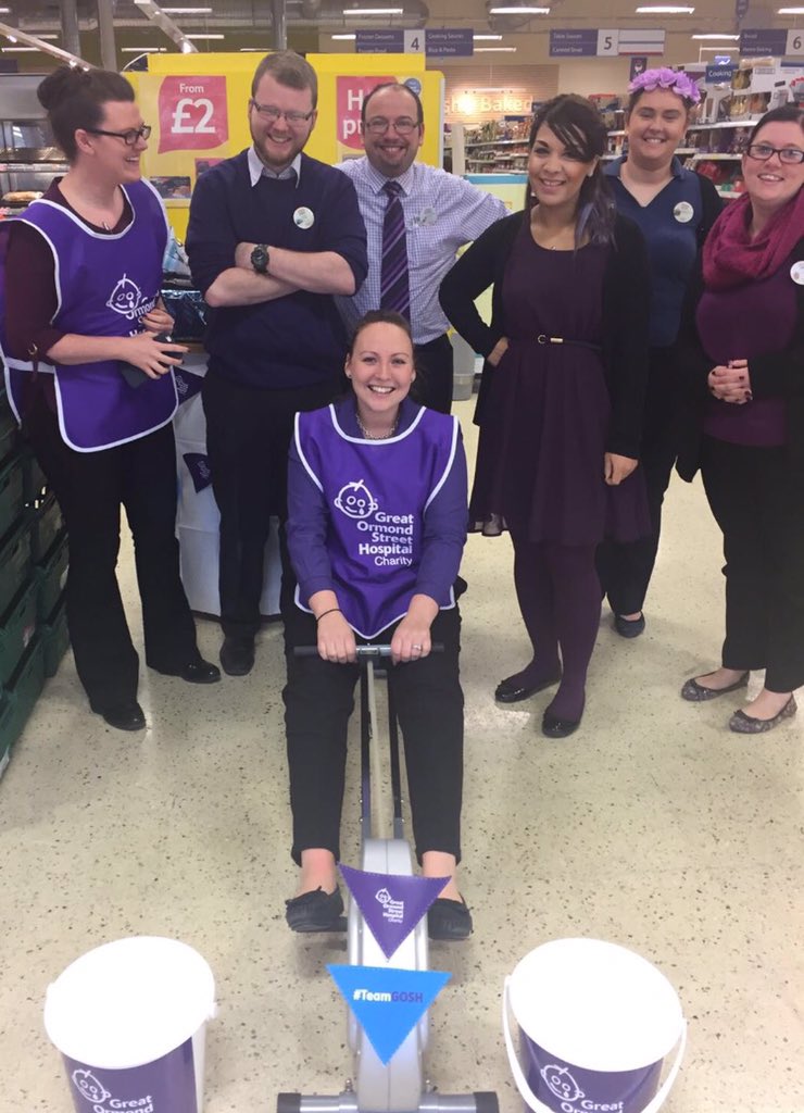 Rowing this weekend to raise for #GivetoGOSH #TeamBromley #purple <a href="/Tesco_London/">Tesco London</a> <a href="/swfcphil/">Phil Britton</a> @mrsjvernon