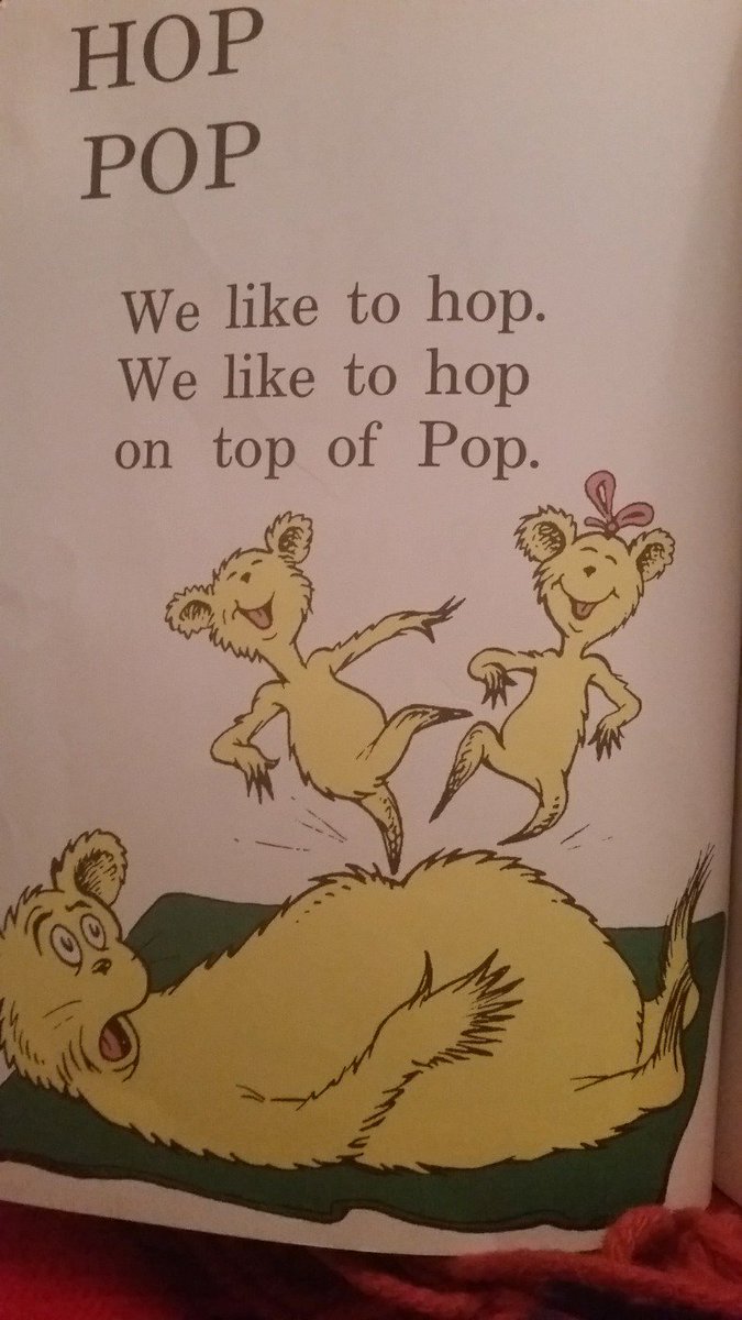 zara_aziz's tweet photo. 'Hop on Pop' and 'I Can Read With My Eyes Shut' are our favourite Dr.Seuss books #learnreading https://t.co/8z0tkXWiuw