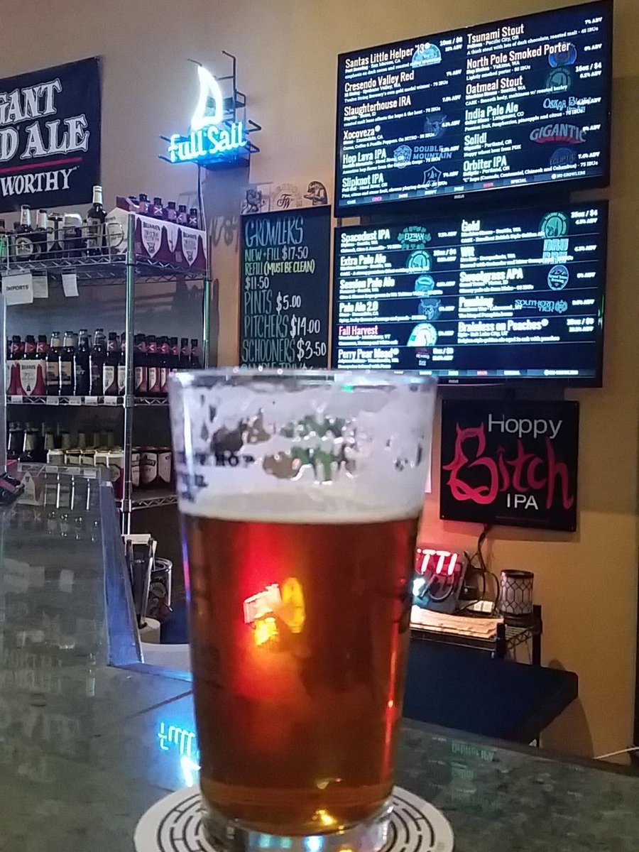 Enjoying our day off at <a href="/TheBeerShoppe/">The Beer Shoppe</a> drinking local and thinking global. Brainstorm session in progress!!