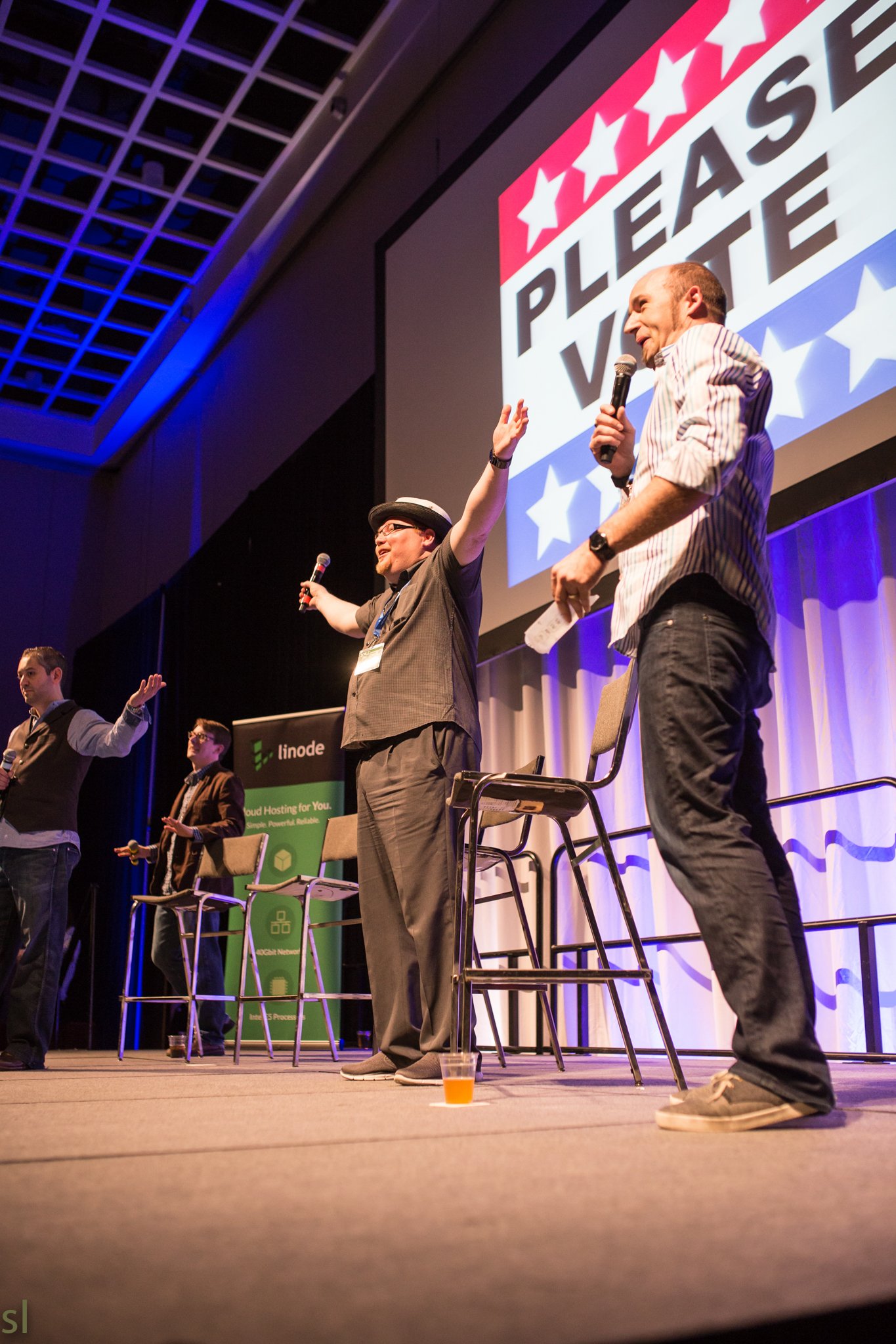 Bad Voltage on stage