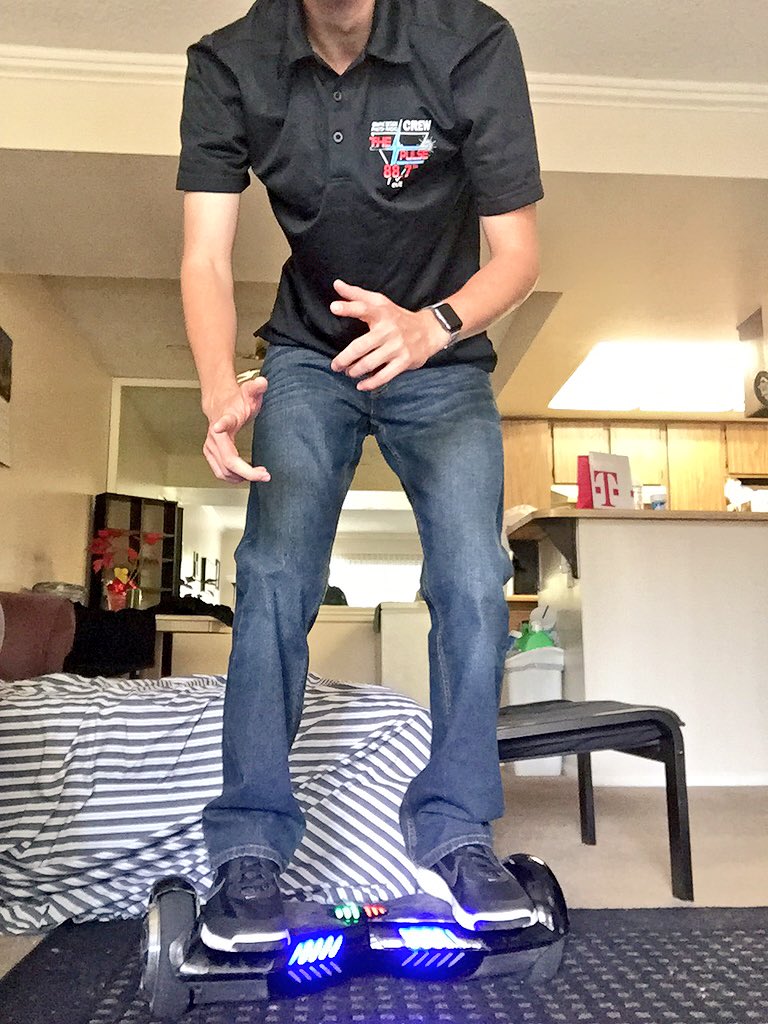 justinheintz's tweet photo. They see me roll on, my @iogravityglider! I know in my heart they think I'm white n' nerdy! 🤓 https://t.co/KR0dUhogMR