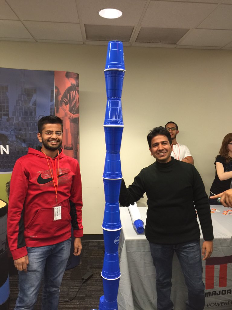 SwampHacks's tweet photo. #SwampHacks2016 Major League Hacking Cup Stacking Comeptition round winners! https://t.co/OpzoNDddap