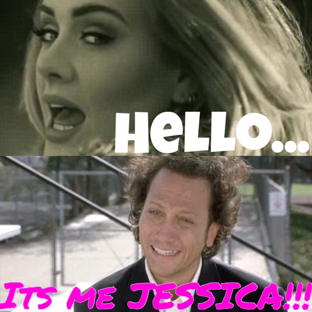 BossLady_12x's tweet photo. Its me jessicaa!!! #TheHotChicks #Adele #Hello #ItsMeJessica #😂😂 https://t.co/hUGWm8ylBs