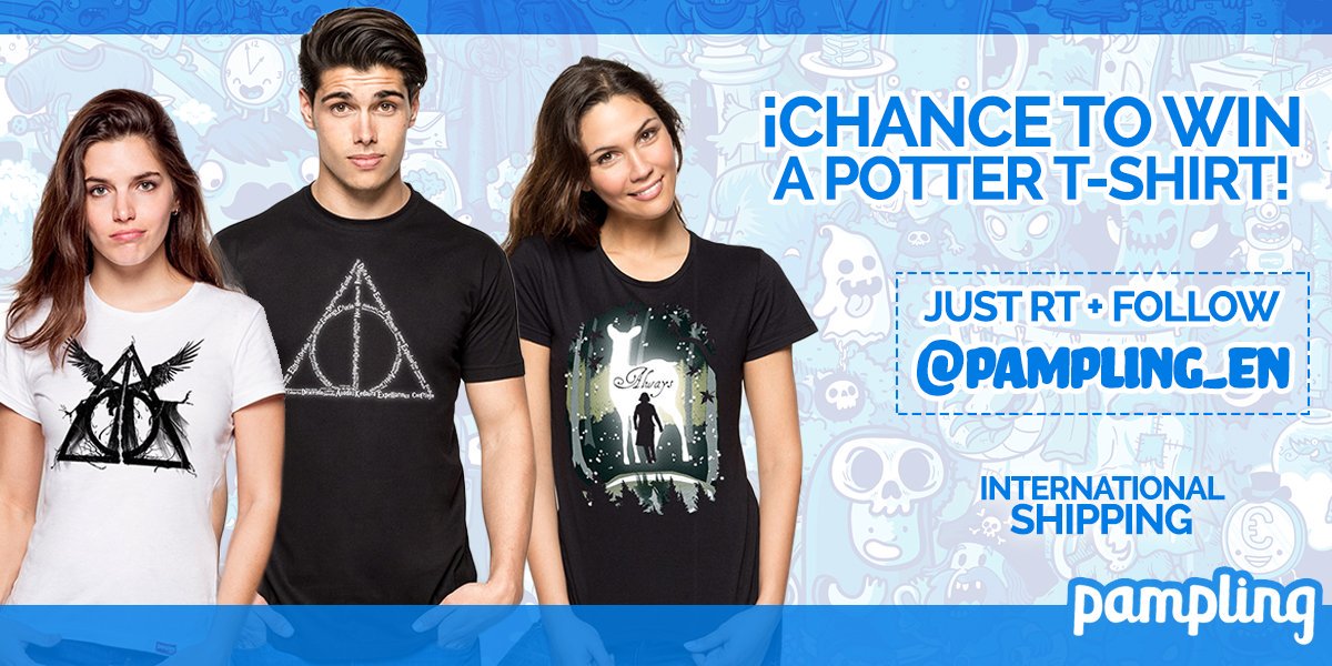 Hogwartssite's tweet image. RT+FOLLOW @Pampling_EN @Hogwartssite for a chance to win a HP t-shirt. International. Shop: Pampling.com