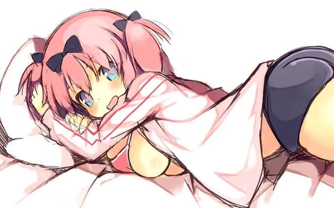 今日の落書き、雲雀  