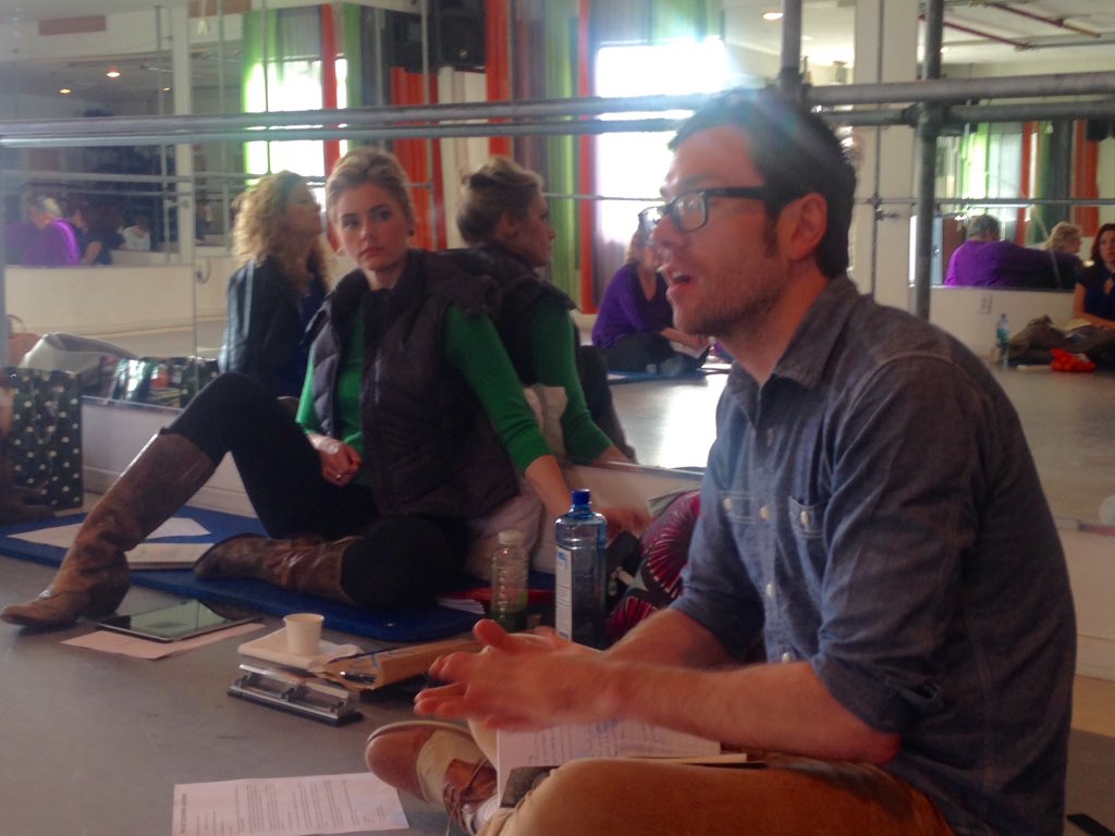 TNH_LGBT's tweet photo. .@kitwilliamson &amp; @BrownBrianna kicking off the first TNH LGBT meeting of 2016! https://t.co/0UvBK6WZrm