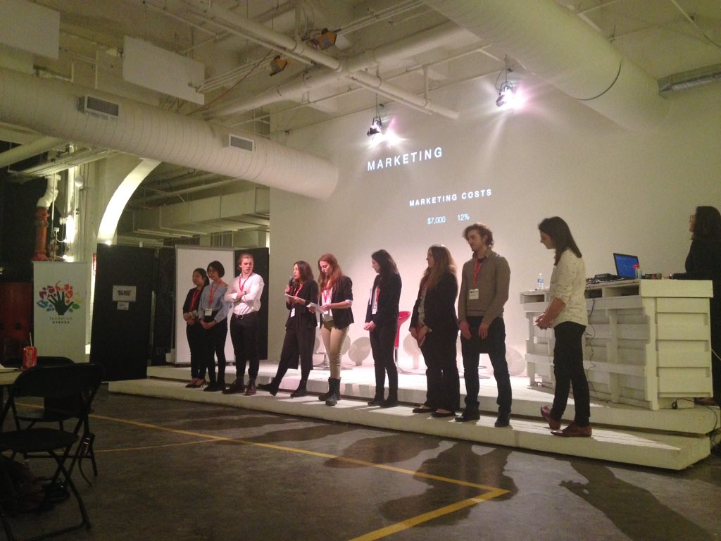 CounterpointMU's tweet photo. Team presenting "Dimensions," an event exploring all of our sensory inputs. #EMCMTL https://t.co/kKe9vHHYpx