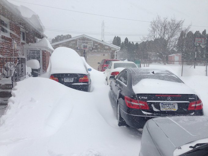 My hometown currently! So much snow. I guess my cars not being shipped today. #philly #snow #beautiful<a href="/tag/beautiful"class="tags"><span>#beautiful</span></a><a href="/tag/philly"class="tags"><span>#philly</span></a><a href="/tag/snow"class="tags"><span>#snow</span></a><a href="/tag/blizzard"class="tags"><span>#blizzard</span></a>
