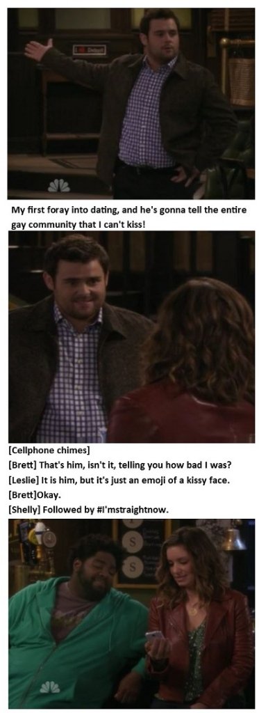 Fynnatics's tweet photo. #BrettBytes #UndateableLive #JSquad What's the worst thing you've had happen during/after a date?😘 #ImStraightNow https://t.co/i3LP2b6fXX